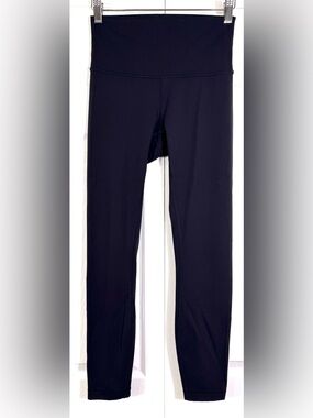 Lululemon Wunder Under High-Rise Tight 25” Black Leggings Size 4 EUC